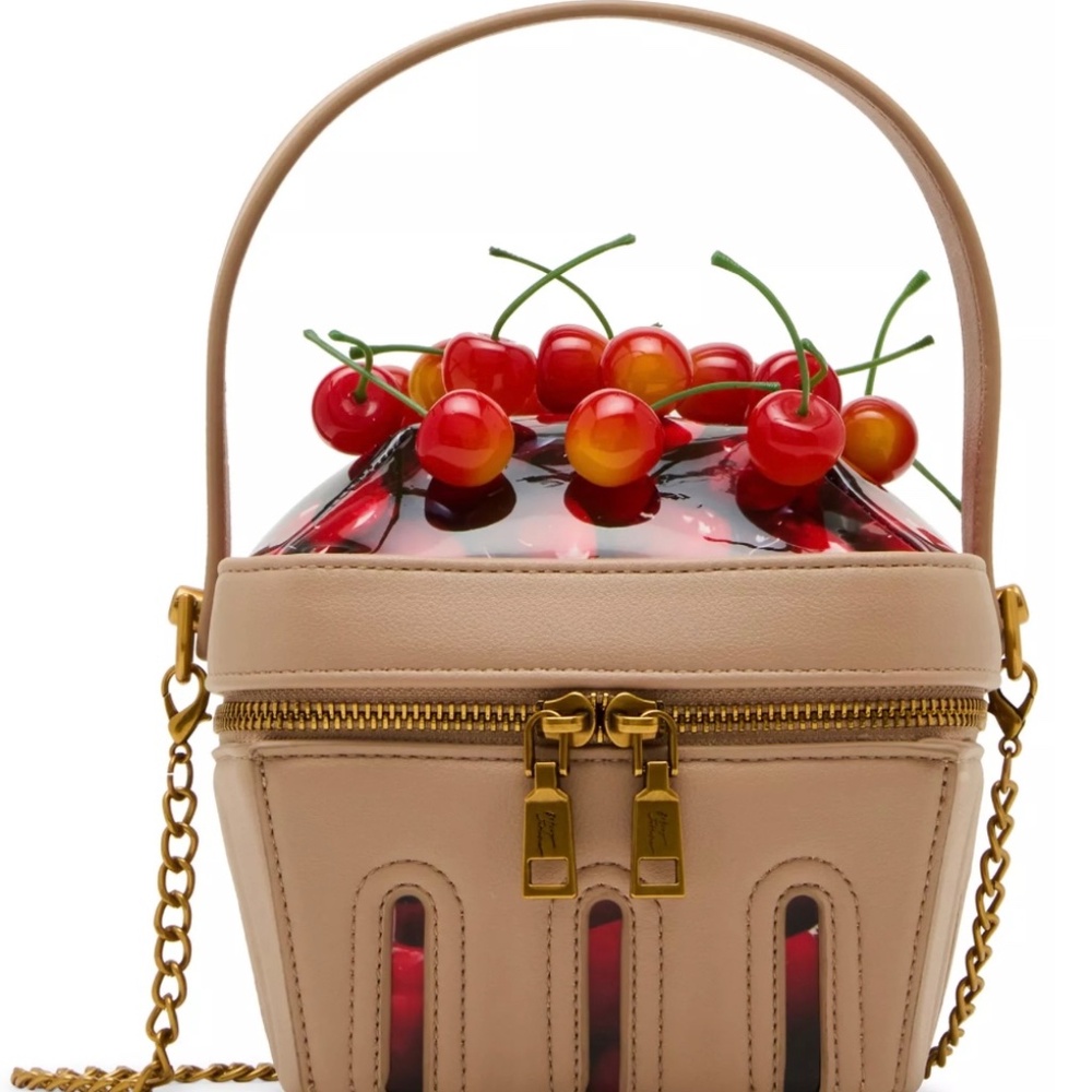 Betsey Johnson Mon Cherry Mini Crossbody Bag